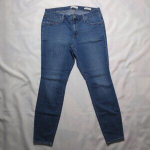 JESSICA SIMPSON womens JEANS blue KISS ME SKINNY stretch PLUS SIZE 16W